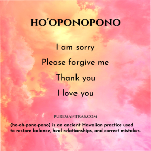 ho'oponopono